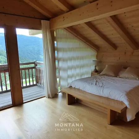 Chalet De Luxe Au Calme Avec Salle De Jeux, Belle Terrasse Et Proximite - Grand-bornand - Fr-1-458-193